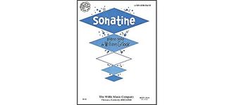 Willis Music Sonatine Mid Intermediate Piano Solo by William Gillock