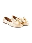 Shoetopia Girls Belly-Max Golden Ballet Flat - 5 UK (Girls-Belly-Max-Golden)