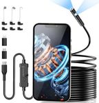 Dual Lens Endoscope Camera with Lig