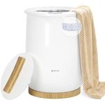 Keenray Upgraded Towel Warmer Bucket, Large Towel Warmer with 3 Heating Modes, Heat Time 30/45/60/90 Min Adjustable and Up to 24 Hour Delay Timer, Towel Heater for Oversize Bathrobes Blankets