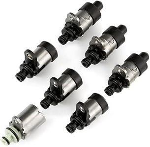 ZUDZUW 7PCS RE5R05A Transmission Control Solenoid Kit 123929A 123933A 123934A Compatible with Infiniti Nissan Kia Datsun