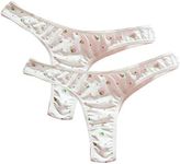 YOMORIO Cute Strawberry Thongs Unde