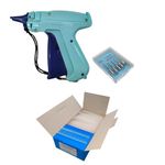 Fine Tagging Gun Kit – Arrow 9X with Nx Needle + 5X Fine Replacement Needles + 5000x 20mm White Barbs – for Silk, Lingerie, Delicate Fabrics – Use with Fine Tagpins Only