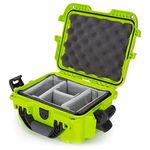 Nanuk 905 Waterproof Hard Case with Padded Dividers - Lime - Made in Canada