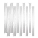 10 Pcs Metal Strips Metal Shim Stock Metal Sheet Metal Shims Gap Filler Trim Strip 12'' Length x 0.02'' Thickness (1'' Width, 304 Stainless Steel Material