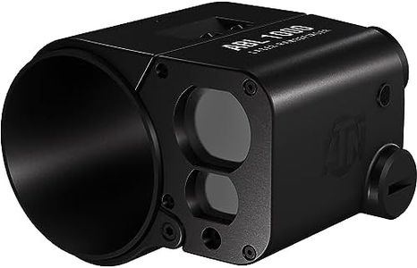 ATN Auxiliary Ballistic Smart Laser Rangefinder w/Bluetooth, device works with Mil and MOA scopes using ATN Ballistic Calculator App , Black, 1 Count