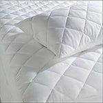 Casabella Extra Deep Quilted Matress Protector 12" Fitted Bed Cover Polycotton Mattress Protectors (Double, Quilt)