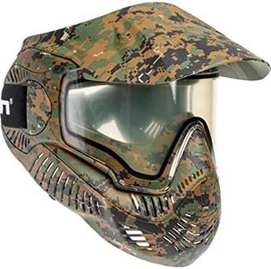 Valken Paintball MI-7 Goggle/Mask with Dual Pane Thermal Lens - Marpat