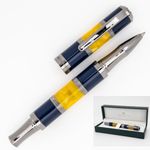 Monteverde USA Regatta Sport Rollerball Pen, Orange and Carbon Fiber – Luxury Writing Instrument, Refillable Rollerball Pen, Standard Rollerball Refills