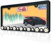 Daisy License Plate Frame Cute Girl