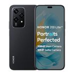 HONOR 200 Lite, Unlocked Mobile Phones, 5G Smartphone, 8GB+256GB, 6,7” Anti-Drop AMOLED Display, 108MP Triple Rear Camera, 50MP Front Camera, Dual SIM, 2 Year Manufacturer Warranty, Android 14