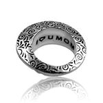 FOURSEVEN Jewellery I love You Mom Pendant 925 Sterling Silver Pendant Fits in Chains and Necklaces for Women and Girls Valentines Day Gifts