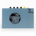 We Are Rewind Blue - Portable Cassette Player