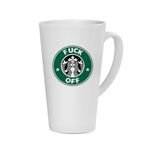 Giftme F*ck Off Coffee Mug, Rude Mug, Offensive Tea Mug, Unique Latte Ceramic Mug. (17oz)