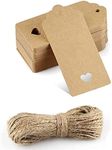 Kraft Paper Gift Tags 50PCS Brown G