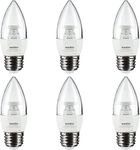 Sunlite 41614 LED Torpedo Tip B10 C