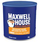 Maxwell House Breakfast Blend Ground Coffee, 900G Canister