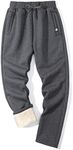 Flygo Men's Winter Warm Fleece Jogg