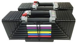 PowerBlock Elite 90 Adjustable 5 to 90-Pounds per Dumbbell Set