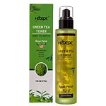 Hebepe Green Tea Matcha Facial Toner, Alcohol-Free, Refreshing, Moisturizing, and Soothing Face Toner, with Hyaluronic Acid, White Willow, Honeysuckle, Grapefruit Extract, Rosemary, 120ml (Rose Petal)