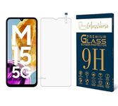 GlassVerse 9H Tempered Glass For Samsung Galaxy M15 5G Cellphone(Pack Of 1)With Free Installation Kit. Full Screen Coverage-6.5 Inch