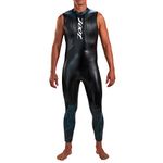 Zoot Men’s Kona 2.0 Sleeveless Wetsuit – Sleeveless, Full Body Men’s Wetsuit (Ocean Blue, Medium-Tall)