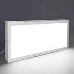 Long Life Lamp Company 30w LED Panel 300 x 600 Surface Mount Ceiling Down Light Cool White 6500K Super Bright Includes Driver