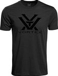 Vortex Optics Logo Short Sleeve T-Shirts (Charcoal Heather, Large)