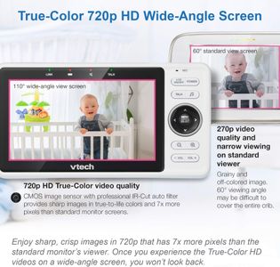 VTech Wi-Fi Baby Monitor – VM901 Video Camera with App Control
