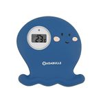 Badabulle digital baby bath thermometer, Blue Octopus