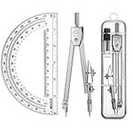 Student Protractor and Compass Set,