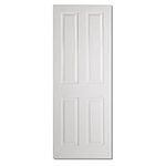 Paneled Design Primed Finished Internal Door (198.1 cm H x 71.1 cm W x 3.5 cm D)