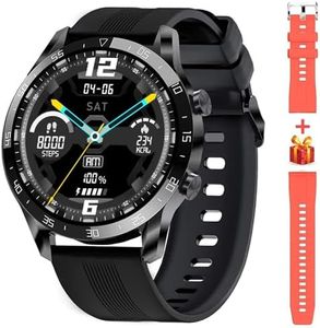 Blackview X1 Reloj Inteligente Deportivo para Hombre - Esfera DIY, Pulsometro, Pulsera Actividad Inteligente, para Android e iOS (Versión Mejorada)