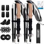 Overmont Walking Poles - 2pcs Colla