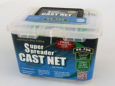 FITEC RS750 Cast Net 3/8" Mesh 3/4 lb. Weights