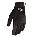 Callaway Golf Thermal Grip, Cold Weather Golf Gloves, Medium/Large, 1 Pair, (Left and Right) , Black