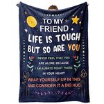 Gowelly Best Friend Birthday Gifts for Women, Friendship Gifts for Women, Besties, BFF, Sister, Gifts for Women Friends on Mothers Day, Christmas, to My Friend Throw Blanket, 60"x50"