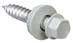 The Hillman Group 47726 10-Inch x 1-Inch White Painted Head Self Piercing Sheeter, 1-Pound