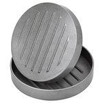 Aluminium - Alloy Burger Press with 100 Patty Papers, 2 X 11.5 cm Hamburger Patty Maker for BBQ Picnics Party