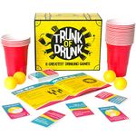 Trunk of Drunk - Fun Adult Party Game, Perfect for Drinking Games, Adult Board and Card Games, Funny Party Games for Adults with 12 Fun Drinking Games, Great Stocking Fillers