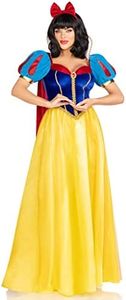 Leg Avenue Women’s 3 PC Royal Snow Princess Costume with Headband and Cape, LARGE