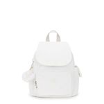 Kipling Women's City Pack Mini Backpacks, Pure Alabaster, 10.75''L x 11.5''H x 5.5''D, Kipling Women's City Pack Mini Backpacks