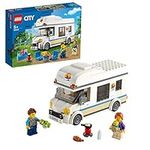 LEGO City Great Vehicles Holiday Camper Van Toy Car for Kids Aged 5 Plus Years Old, Caravan Motorhome Summer Sets, Gift Idea 60283