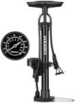VOGORA Bike Pump with Pressure Gaug