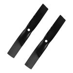 KANXAJJY (2PCS) UC22008 Lawn Mower Blades - Replace OEM John Deere M170642 - Fits X330 X350 X354 X370 Z335E Z335M Z345M Z345R - for 42 Inch Deck Lawn Mower