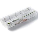 FoodSaver Reusable Vacuum Rolls | 28 cm x 5.5 m | Large BPA-Free Vacuum Sealer Rolls for Vacuum Sealer Machine | BPA Free | 2 x Vacuum Bag Rolls (FSR2802)