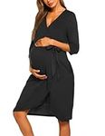 Ekouaer Women's Nursing Robe 3 in 1