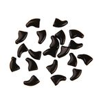 BaconiXfF 20Pcs Silicone Pet Cat Nail Caps Claws Control Paws Cat Pet With Glue Claws Control Paws Size S