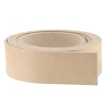 ELW Leather Blank Belt | 5-6 Oz. (2-2.4mm) Thickness | Size: 4"x52" (10.1x132cm) | Cowhide Vegetable Tanned | Full Grain Strip, Strap | Ideal for DIY Belts for Tooling, Crafting, Stamping, Dyeing