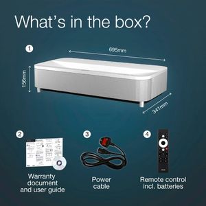 Epson 4K Laser Projector EH-LS800W – Ultra Short Throw Home Cinema